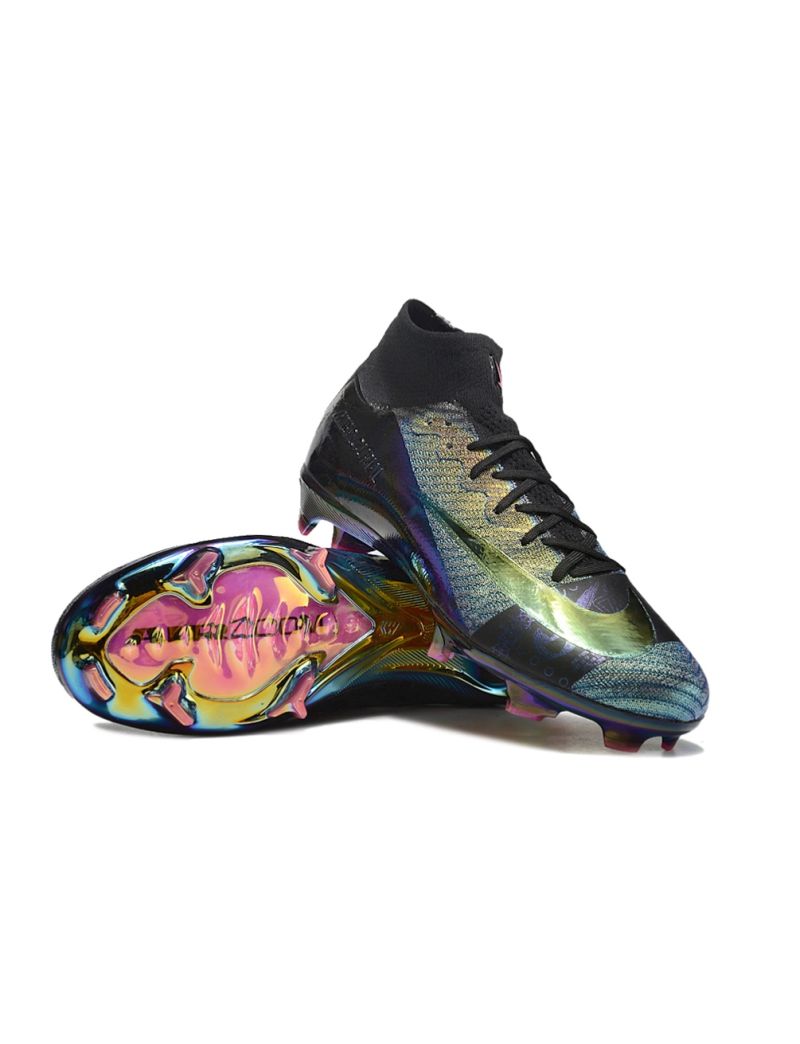 Nike Air Zoom Mercurial Superfly 10 Elite FG Cosmic Speed - Black