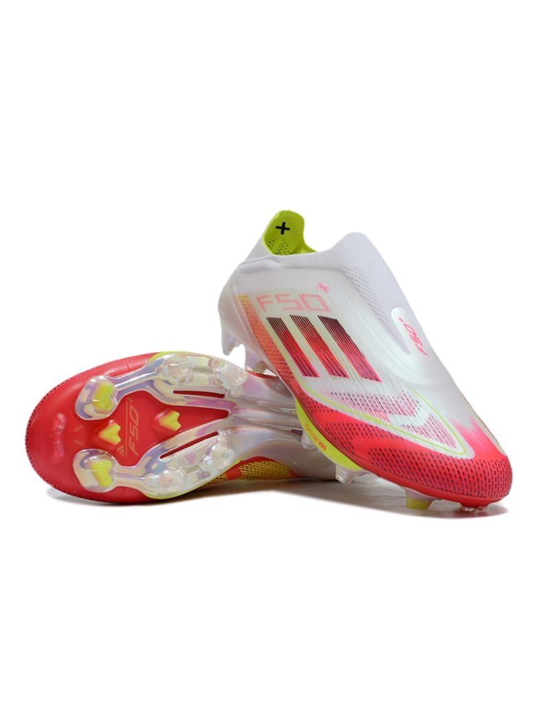 Adidas F50+ Elite FG Pure Victory - White/Black/Solar Yellow/Solar