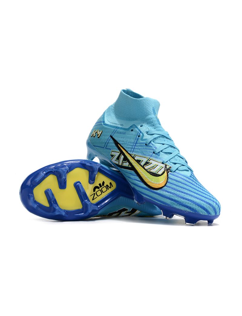Nike Air Zoom Mercurial Superfly 9 Elite FG Mbappé 2023-24 - Baltic Blue/Sundial/White