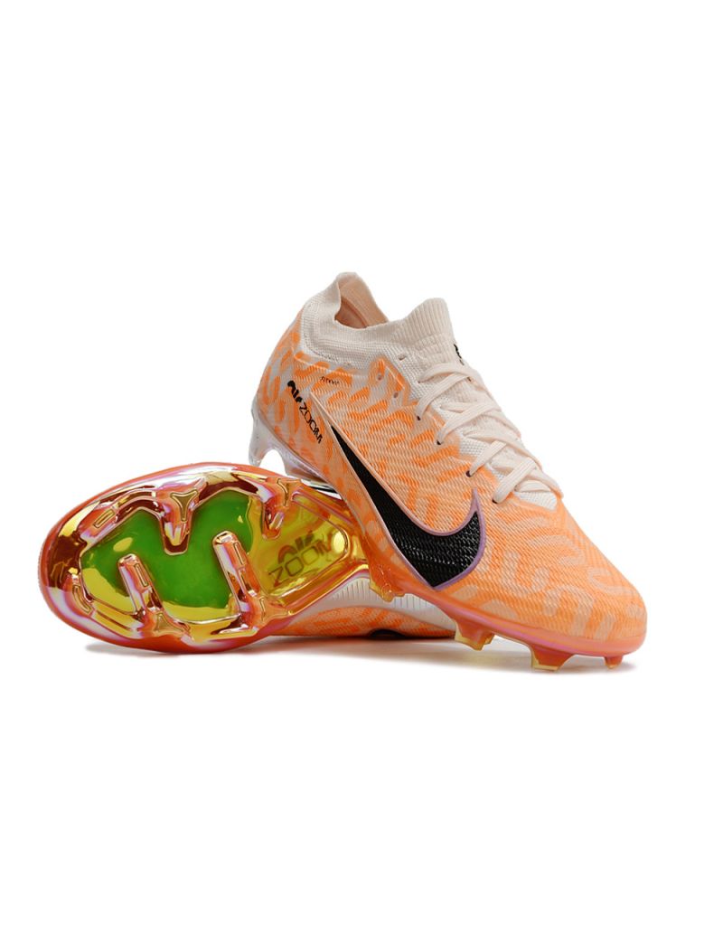Nike Air Zoom Mercurial Vapor 15 Elite FG - Fossil/Black/Total Orange