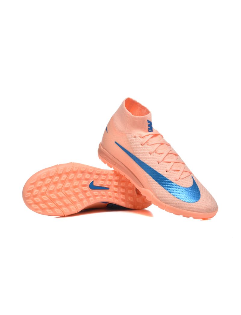 Nike Air Zoom Mercurial Superfly 10 Elite TF Pink Blue