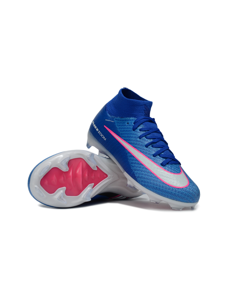 Nike Air Zoom Mercurial Superfly 10 Elite FG Blue White Pink