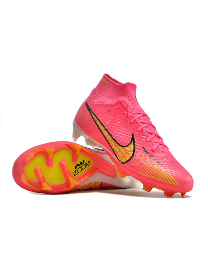 Nike Air Zoom Mercurial Superfly Elite 9 FG - Pink/White/Black/Volt