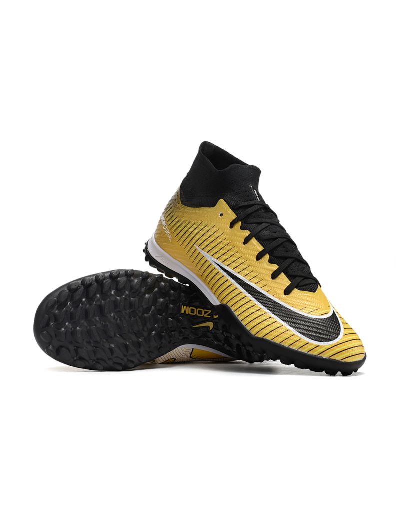 Nike Air Zoom Mercurial Superfly Elite 9 TF KM PSG - Gold/Multi-Black/White