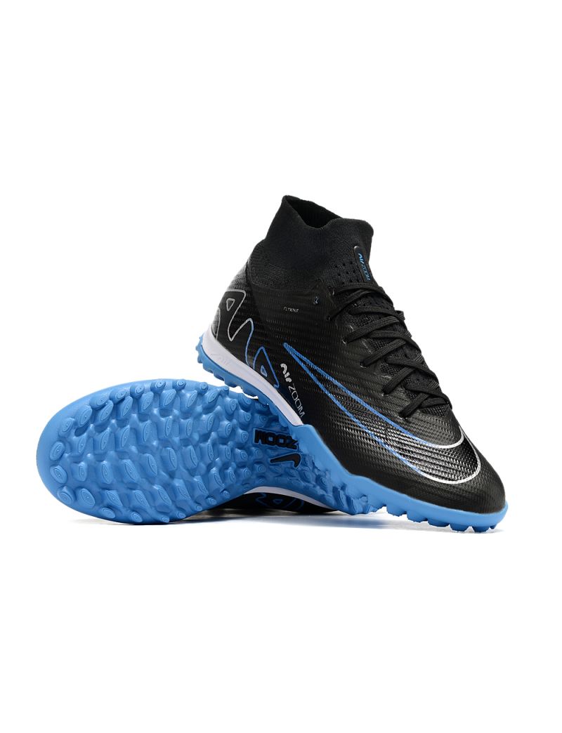 Nike Air Zoom Mercurial Superfly 9 Elite TF - Black/Blue