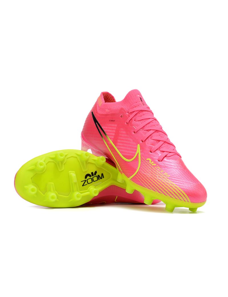 Nike Air Zoom Mercurial Vapor 15 Elite AG Luminous Pink Blast Volt Gridiron