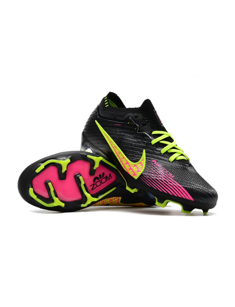 Nike Air Zoom Mercurial Vapor 15 Elite FG - Black/Volt/Pink