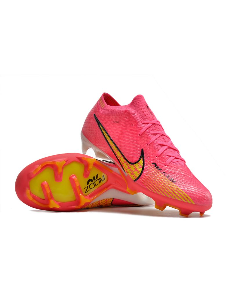 Nike Air Zoom Mercurial Vapor 15 Elite FG - Pink/White/Black/Volt