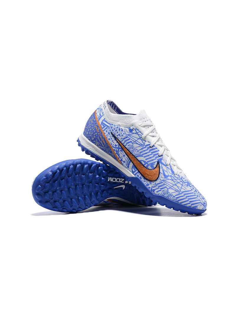 Nike Air Zoom Mercurial Vapor 15 Elite TF CR7 Personal Edition - White/Metallic Copper/Concord