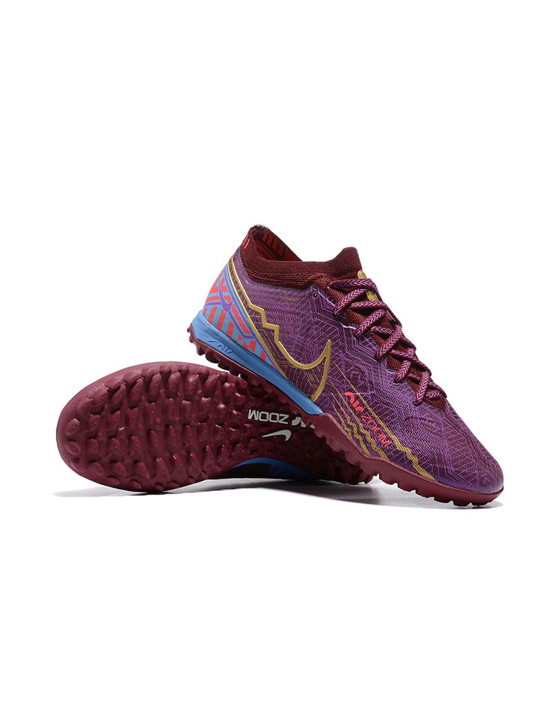 Nike Air Zoom Mercurial Vapor 15 Elite TF KM Edition - Dark Beetroot/Metallic Vivid Gold