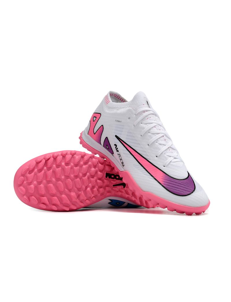 Nike Air Zoom Mercurial Vapor 15 Elite TF - White/Pink