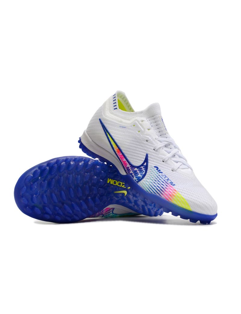 Nike Air Zoom Mercurial Vapor 15 Elite TF White Blue Multicolor