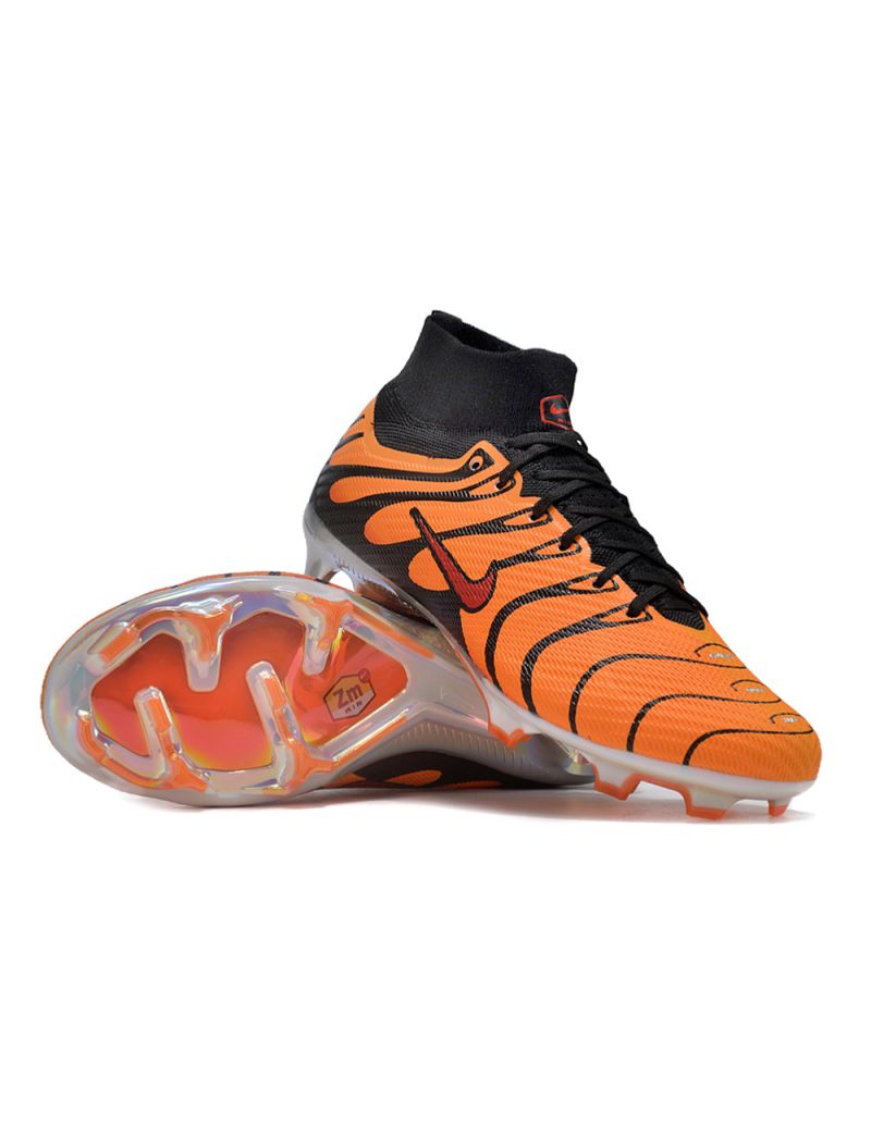 Nike Air Zoom Mercurial Superfly IX Elite FG x Air Max Plus - Orange/Black