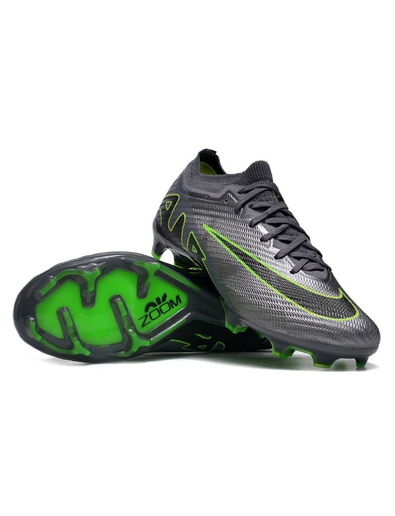 Nike Air Zoom Mercurial Vapor 15 Elite FG Silver Green Black