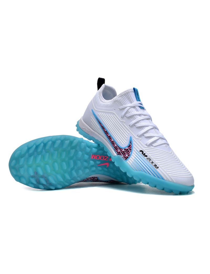 Nike Air Zoom Mercurial Vapor 15 Pro TF Blast - White Baltic Blue Pink Blast Indigo Haze