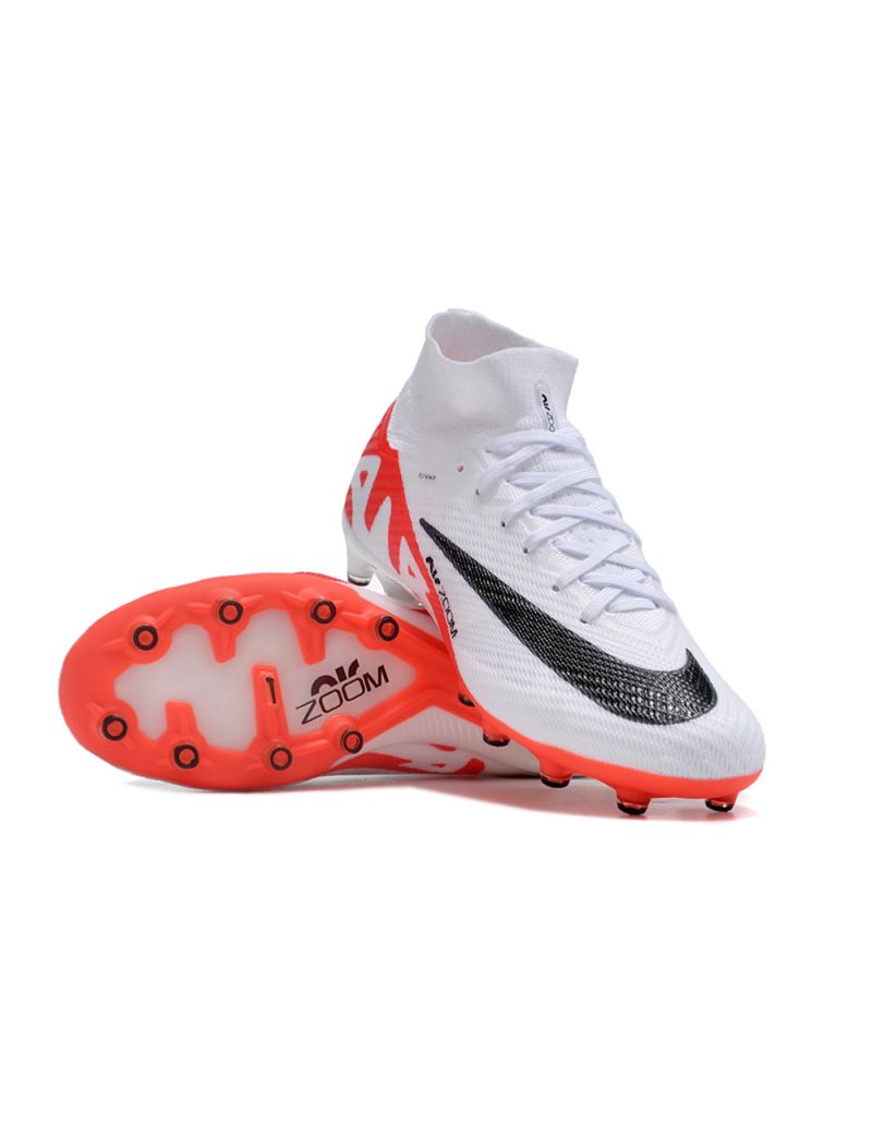 Nike Air Zoom Mercurial Superfly IX Elite AG-Pro - Bright Crimson White Black