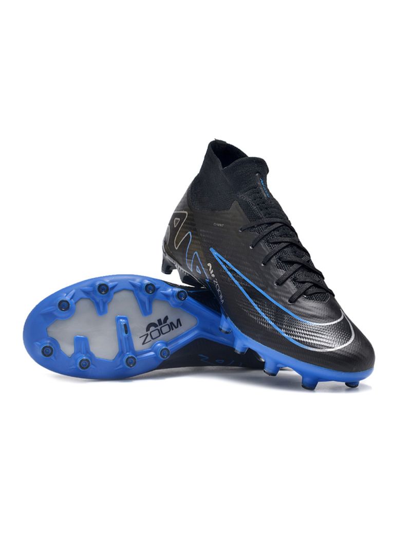 Nike Air Zoom Mercurial Superfly IX Elite AG-Pro Shadow - Black Chrome Hyper Royal