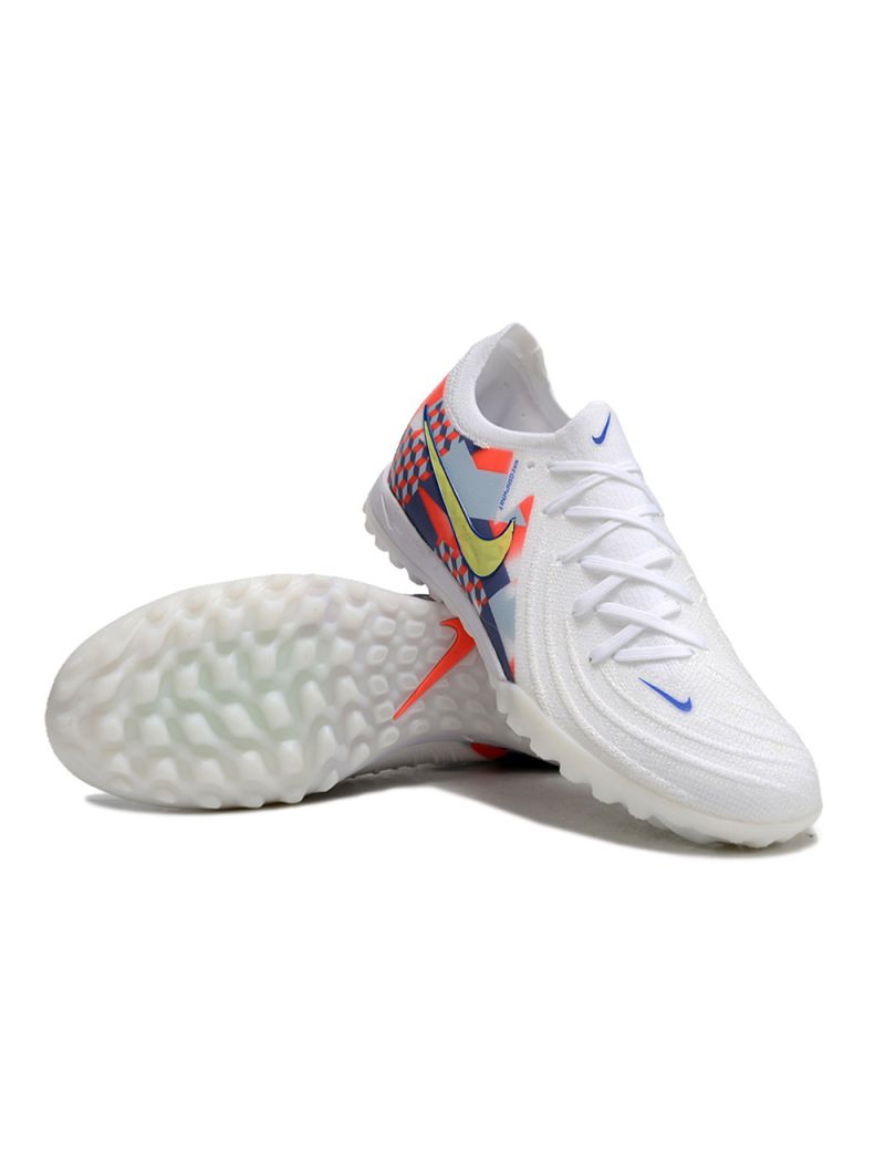 Nike Phantom GX II Elite TF Barna - White/Lite Zitron