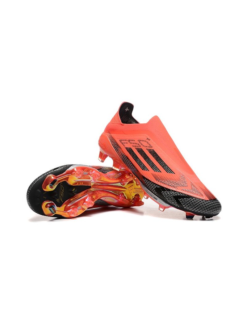 adidas F50 + FG Vivid Horizon - Turbo/Aurora Black/Platin Metallic