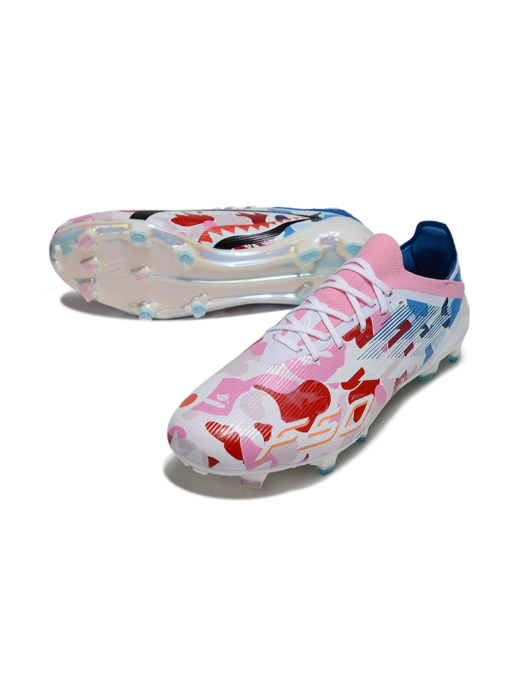 Adidas F50 Elite FG Pink White Blue