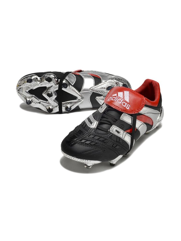adidas Predator Accelerator FG x PD25 SE - Core Black/Red/Met Silver