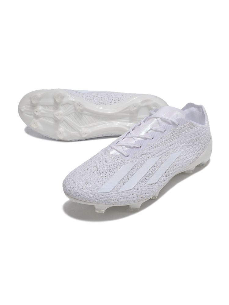 adidas X Crazyfast Strung+ FG - White/White