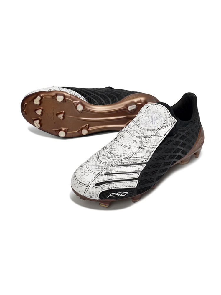 Adidas F50 Spider 2025 Remake Boots FG Black White Gold