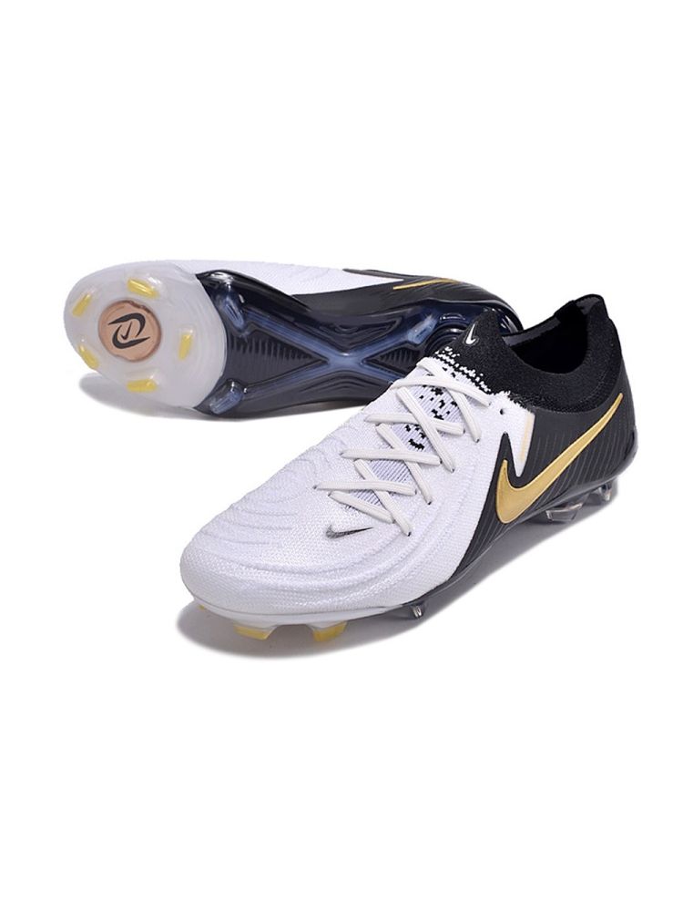 Nike Phantom GX II Elite FG - White/Black/Gold