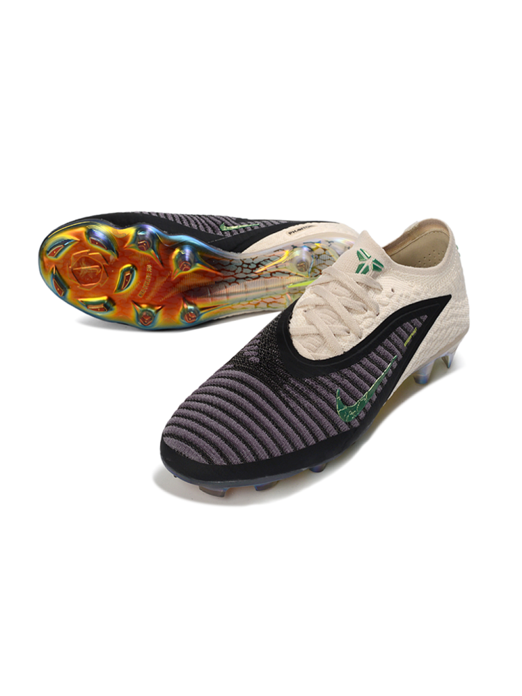 Nike Phantom 6 Elite Low Cut FG Black Mamba - White/Black/Green