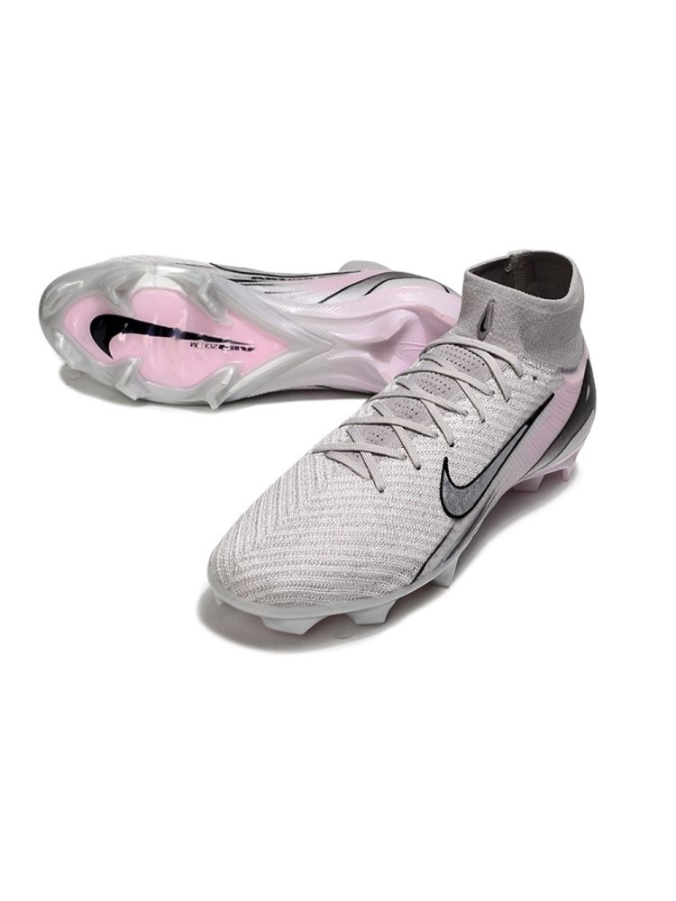 Nike Air Zoom Mercurial Superfly 10 Elite MDS FG Metallic Silver Black