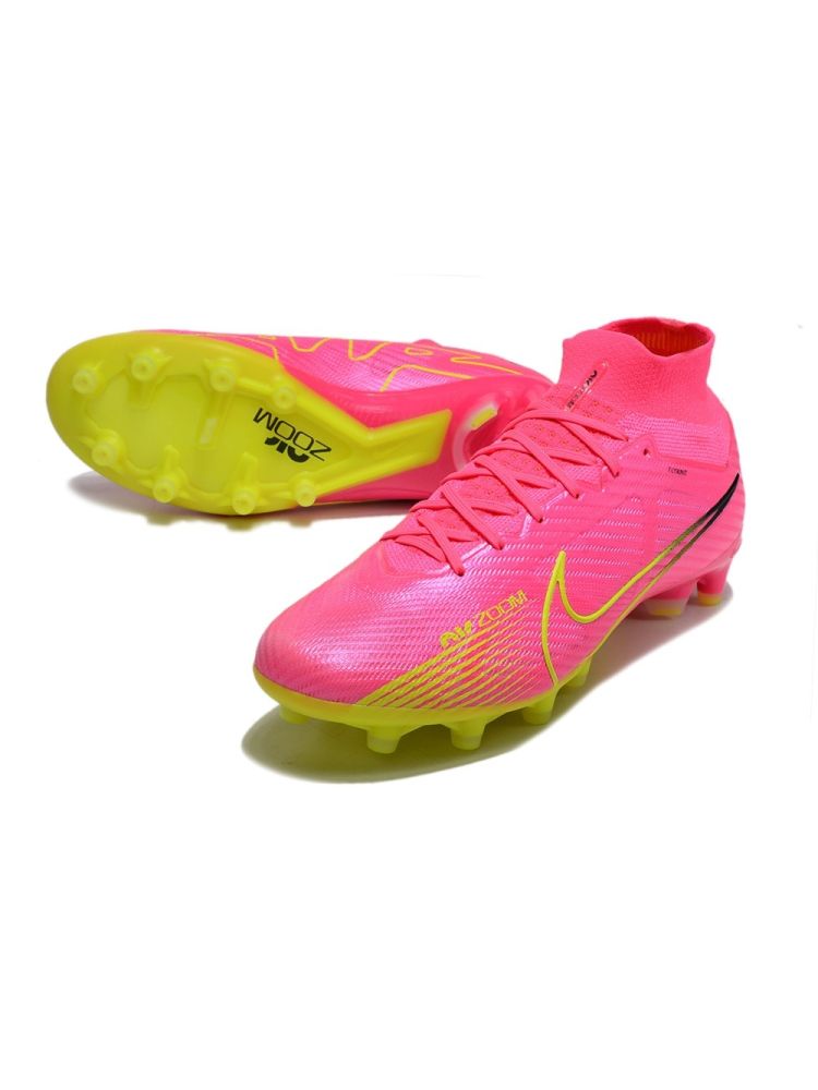 Nike Air Zoom Mercurial Superfly 9 Elite AG-Pro Luminous - Pink Blast/Volt/Gridiron