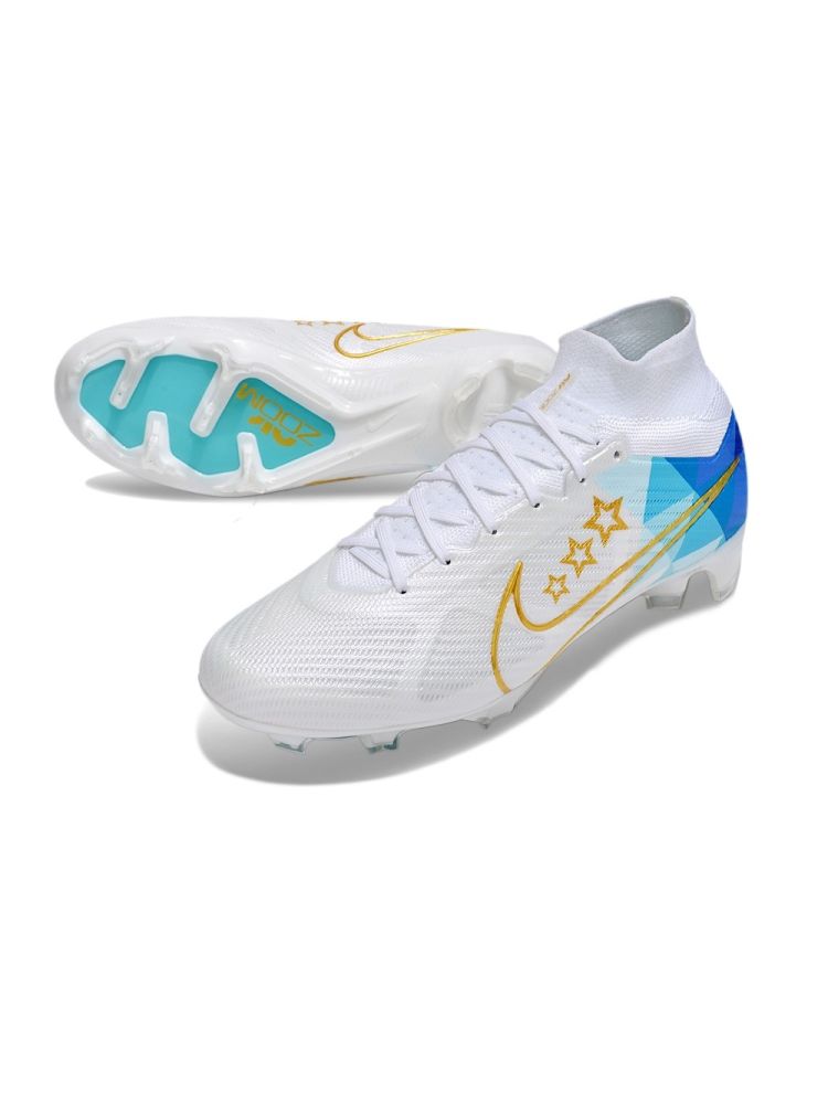 Nike Air Zoom Mercurial Superfly 9 Elite FG Enzo Fernandez - White/Blue/Gold