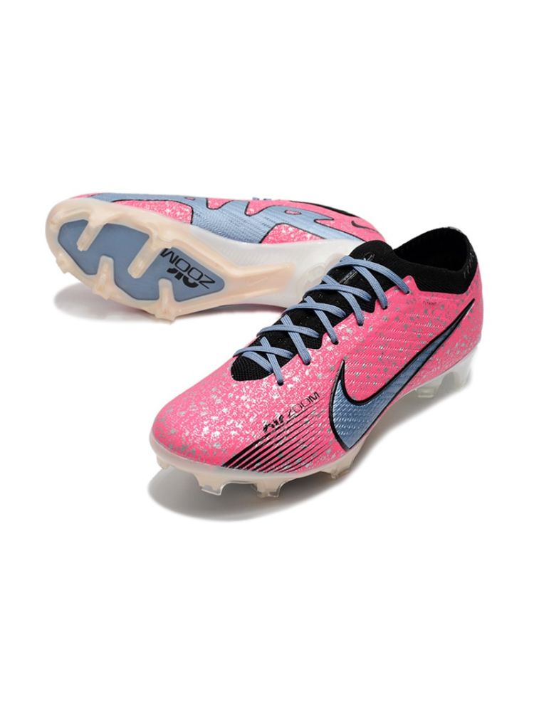 Nike Air Zoom Mercurial Vapor 15 Elite FG - Pink/Blue