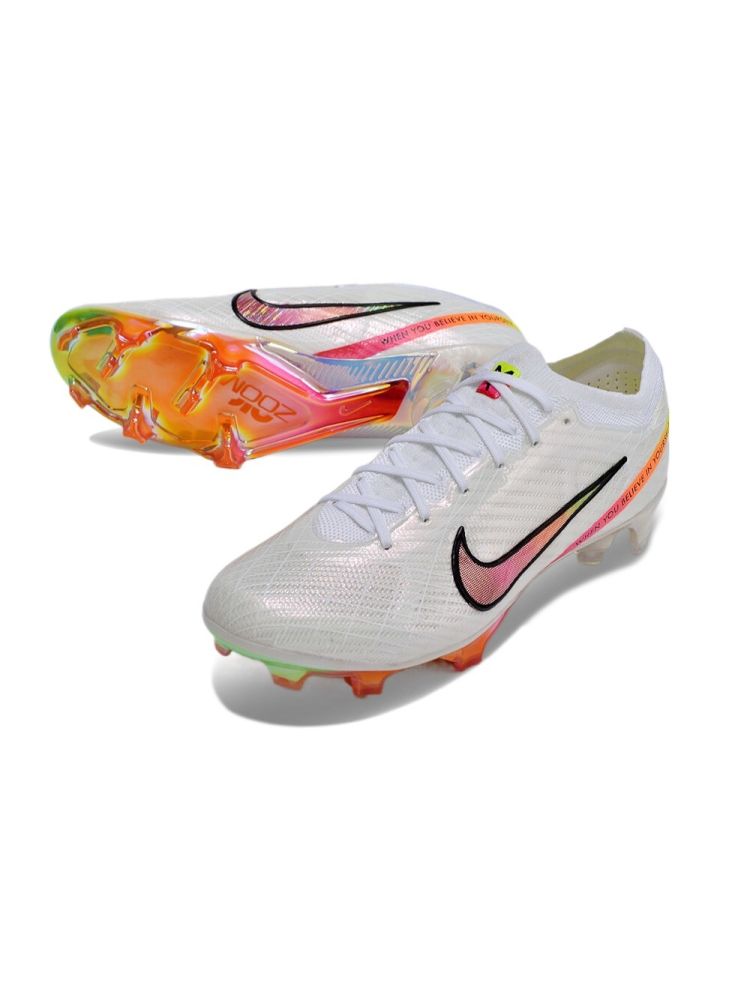 Nike Air Zoom Mercurial Vapor 15 Elite FG - Marcus Rashford - White/Black/Red