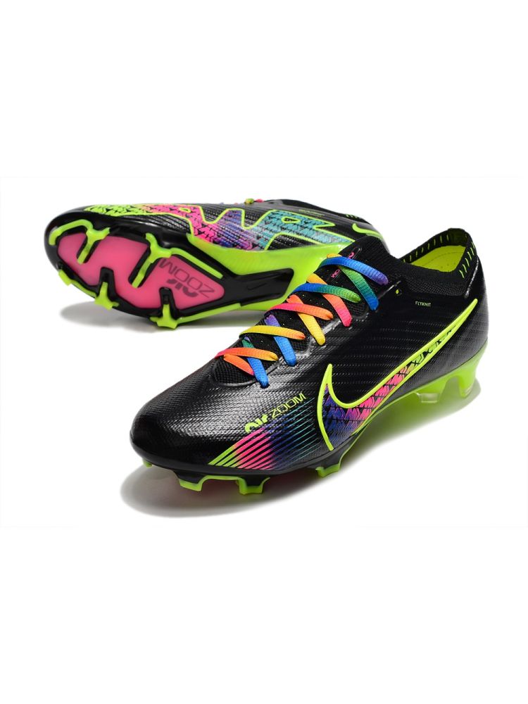 Nike Air Zoom Mercurial Vapor 15 Elite FG - Black/Volt/Pink