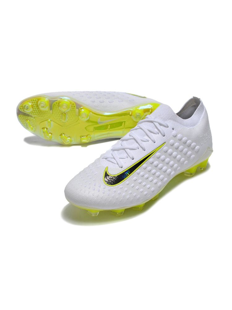 Nike Phantom Ultra Venom FG - Just Do It - White/Volt
