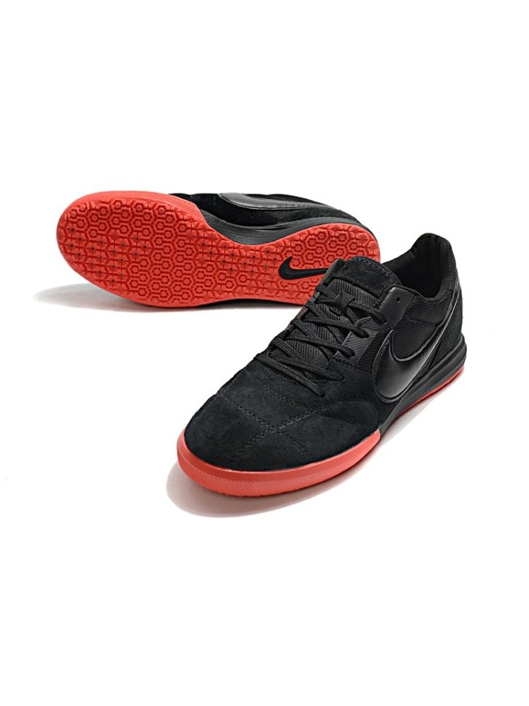 Nike Premier 2 Sala IC Black X Chile Red - Noir/Rouge