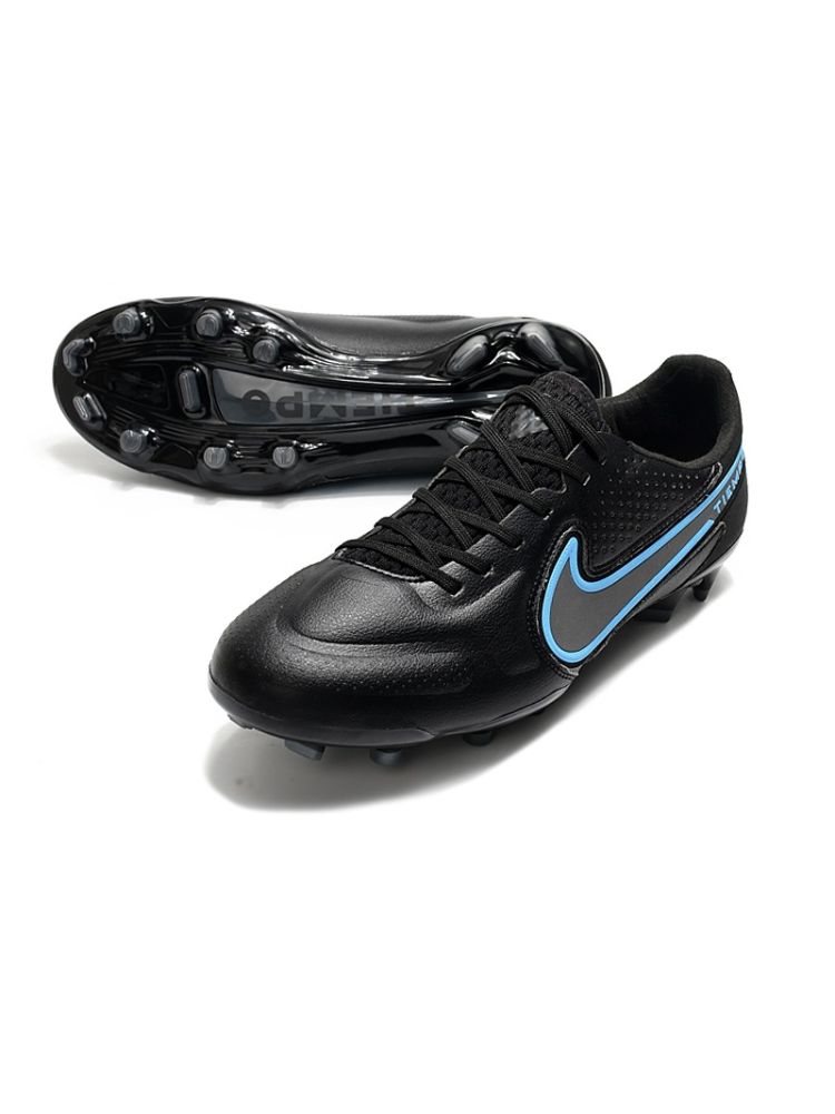 Nike Tiempo Legend 9 Elite FG Renew - Black/Iron Grey