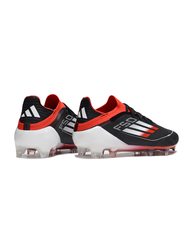 Adidas F50 Elite FG Black White Red