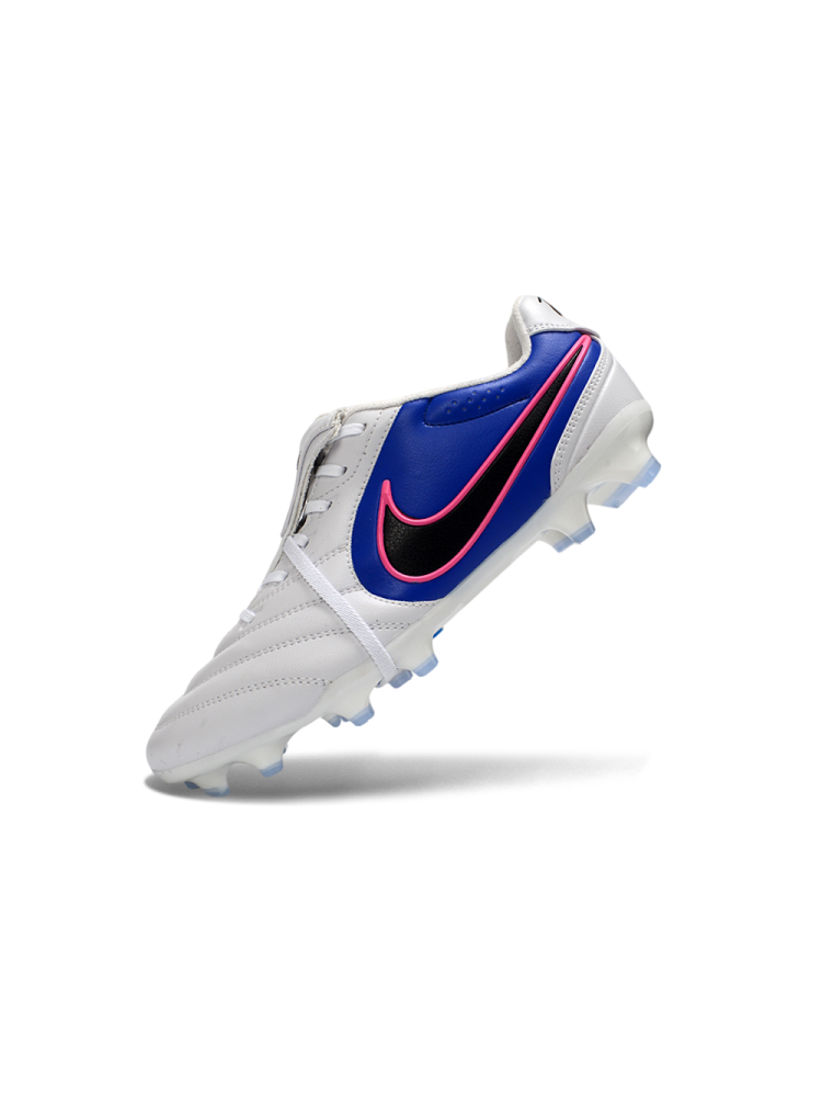 Nike Tiempo Ligera Pro FG Attack - White Black Racer Blue Pink Blast