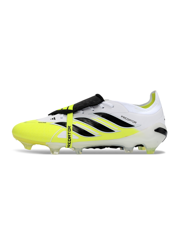 adidas Predator Elite Fold-over Tongue FG White Solar Yellow Black
