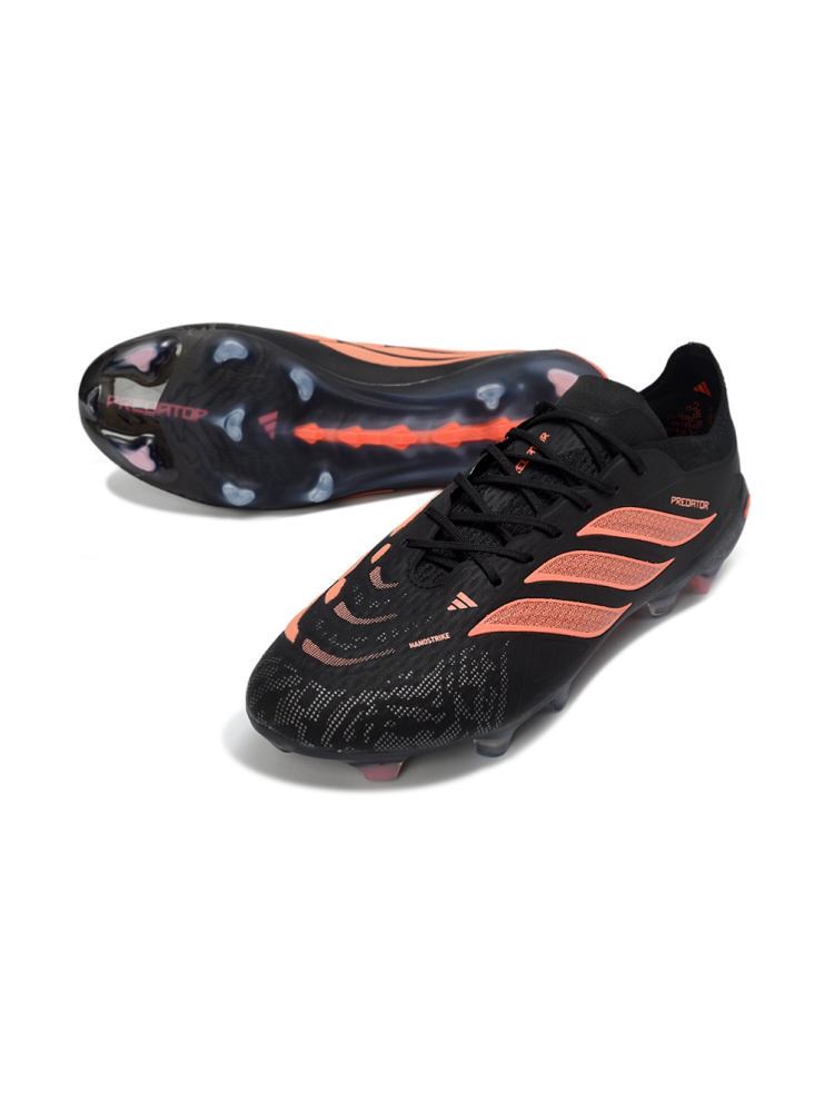 adidas Predator Elite FG Core Black Footwear White Lucid Red