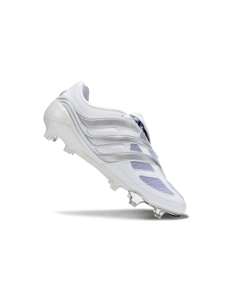 Adidas Predator Precision Elite FG Footwear White Silver Metallic Iron Metal
