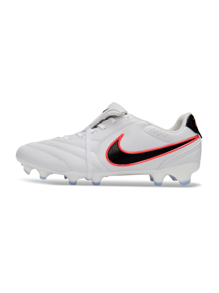 Nike Tiempo Ligera Pro FG White Bright Crimson Black