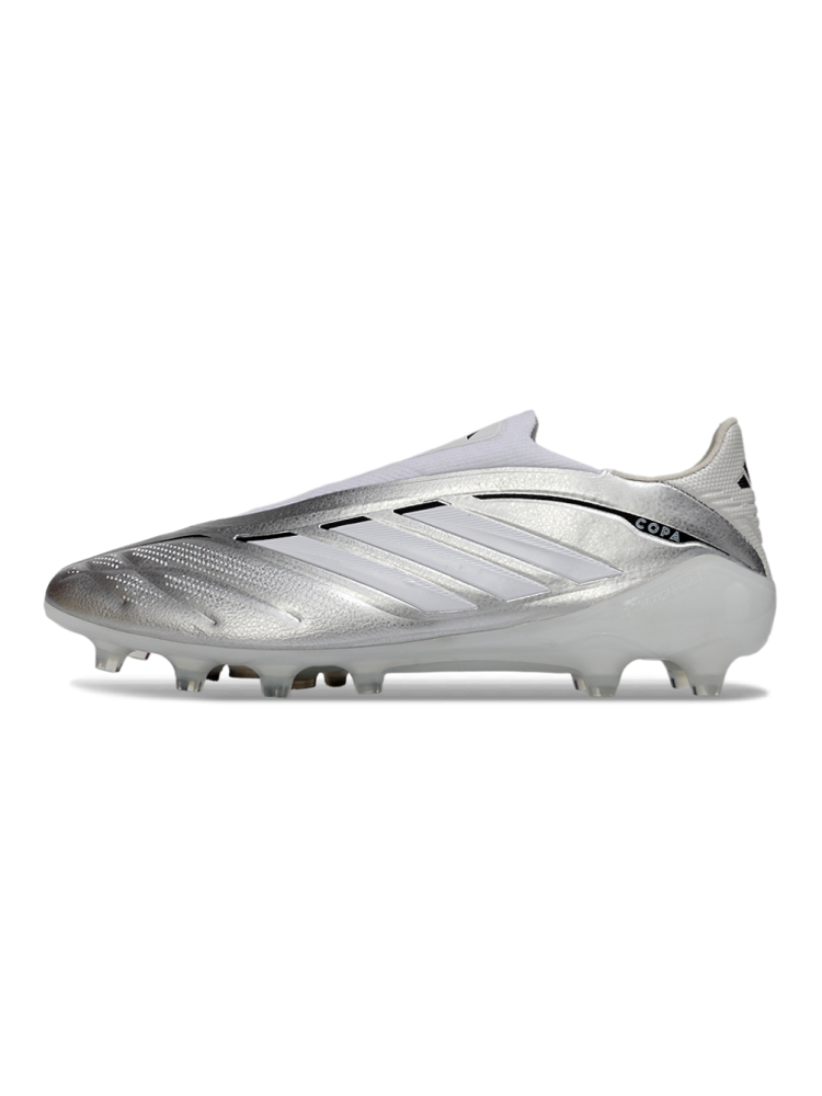 adidas Copa Pure IV Elite Laceless FG - Taupe Metallic Zero Metallic Night Metallic