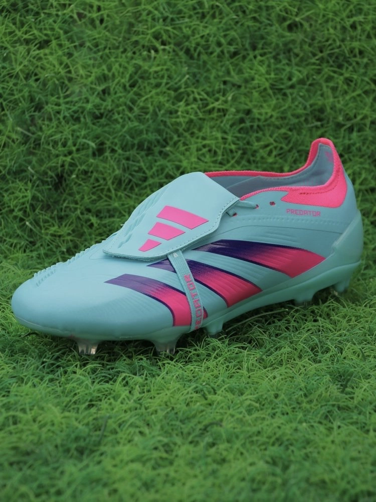 adidas Predator Elite Fold-over Tongue FG - Blue/Pink