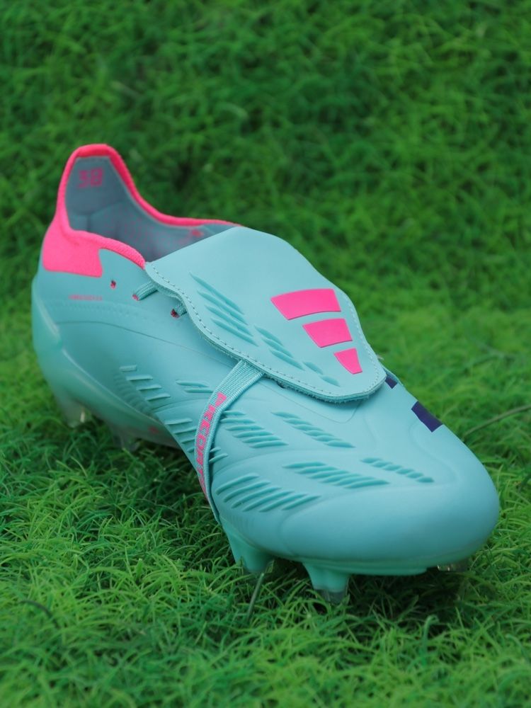 adidas Predator Elite Fold-over Tongue FG - Blue/Pink