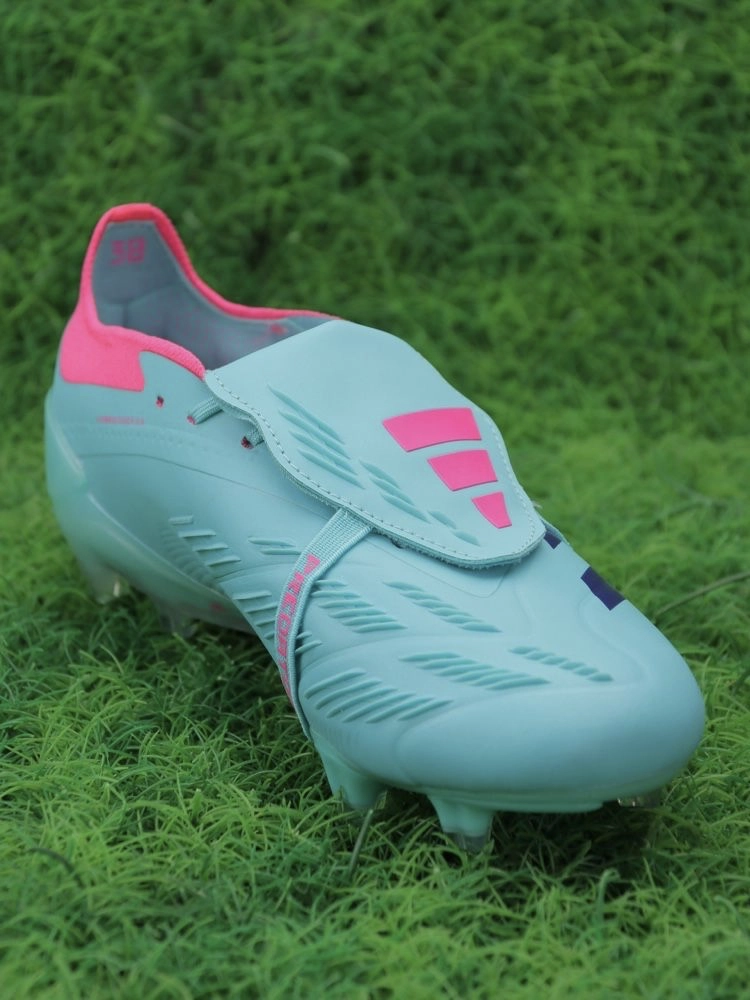adidas Predator Elite Fold-over Tongue FG - Blue/Pink