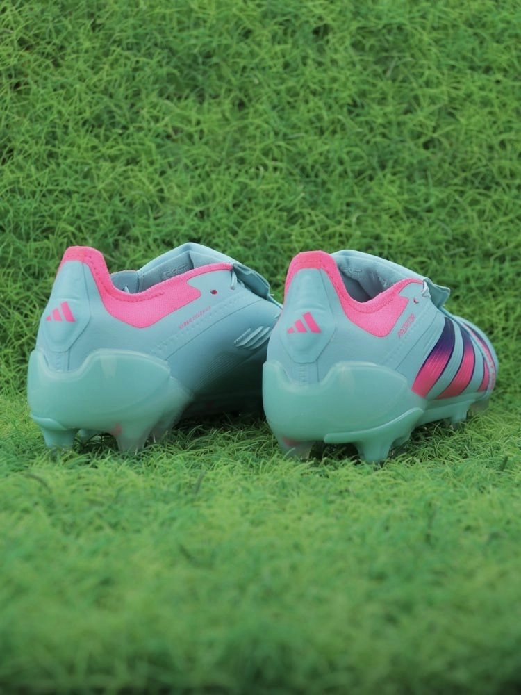 adidas Predator Elite Fold-over Tongue FG - Blue/Pink