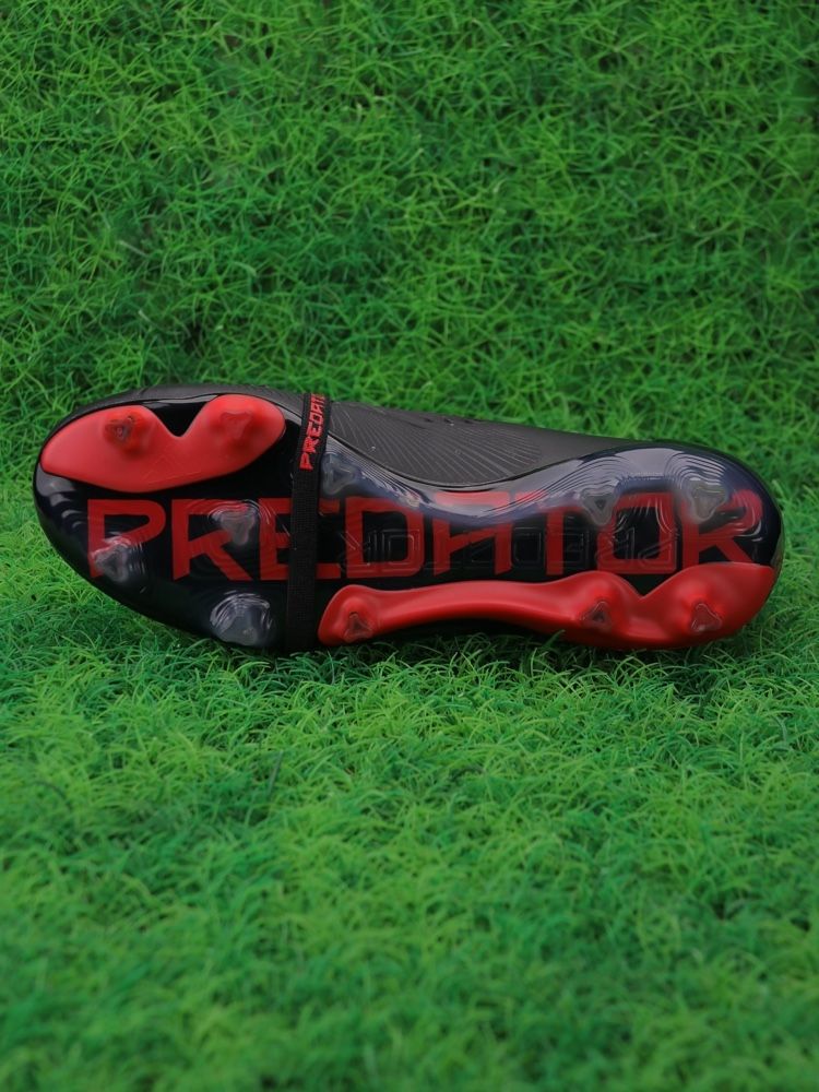 adidas Predator Elite Fold-over Tongue FG Black Red